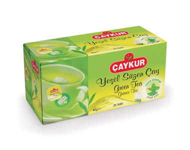 Çaykur Yeşil Süzen Naneli Poşet Çay 20´li