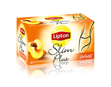 Lipton Şeftali Slim Plus Poşet Çay 20´li